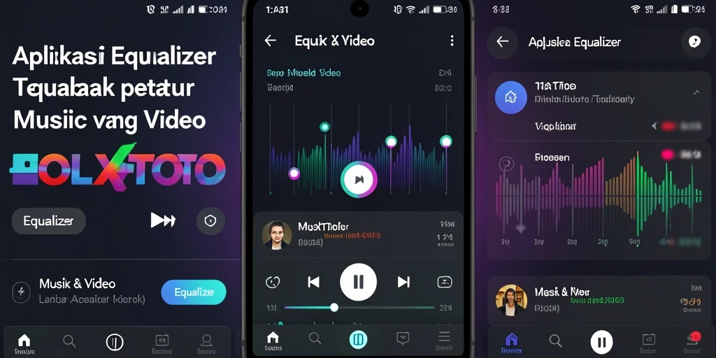 Tampilan antarmuka OLXTOTO dengan fitur Equalizer yang lengkap.