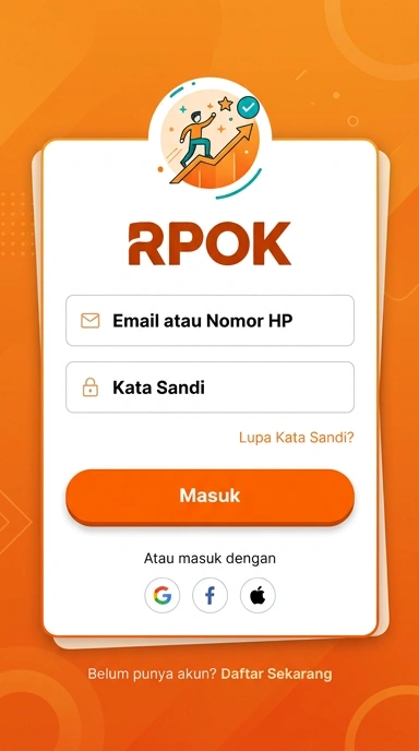 Panduan Masuk Akun rpok untuk Pengguna Android